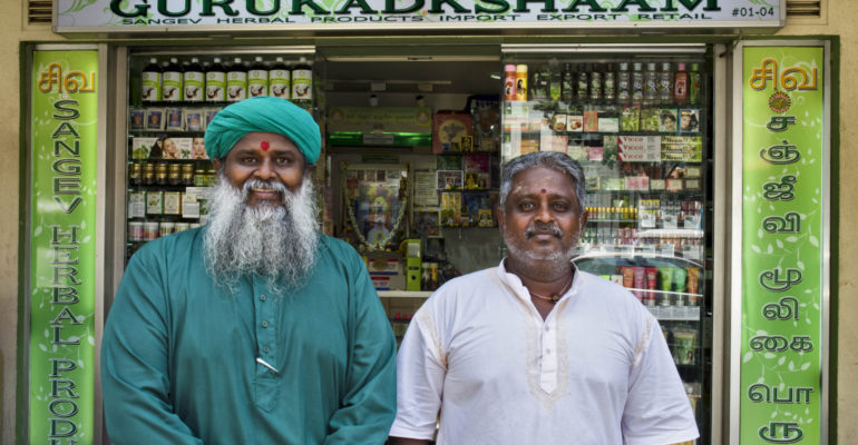 Singapore shopkeepers