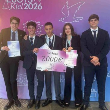 Young Italian Scientists Win Big at the European Union Contest for Young Scientists 2026